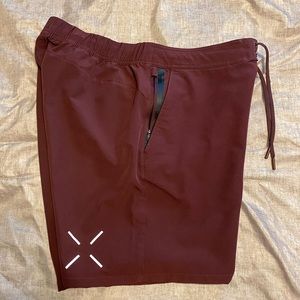 Ten Thousand M 7” Maroon Foundation Shorts